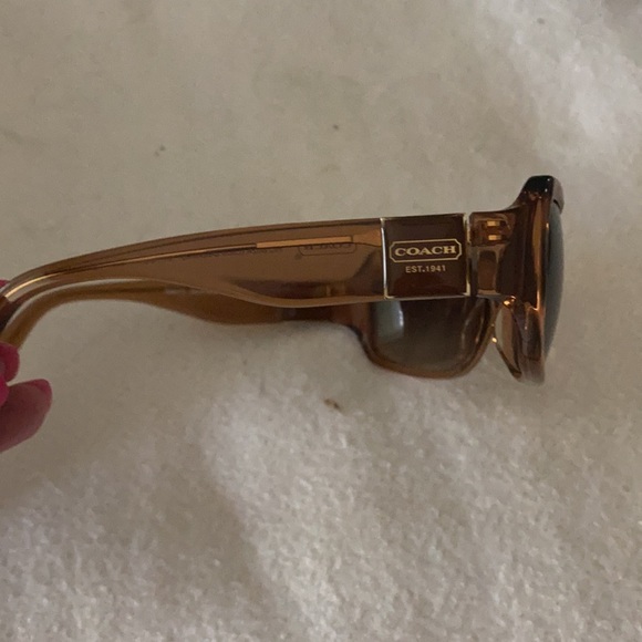 Coach Brown Sunglasses - Picture 3 of 5